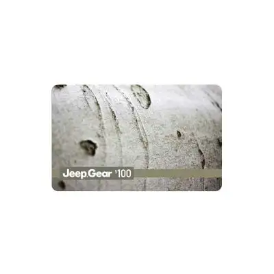$100.00 Jeep® Gear Gift Card