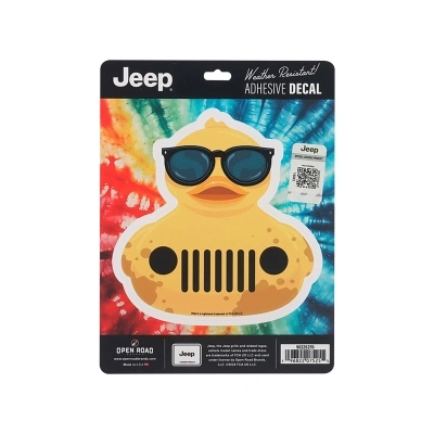 Grille Rubber Duck Adhesive Decal