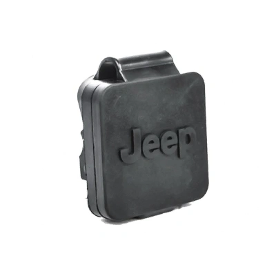 Mopar 2" Trailer Hitch Receiver Plug Cover With Jeep Logo